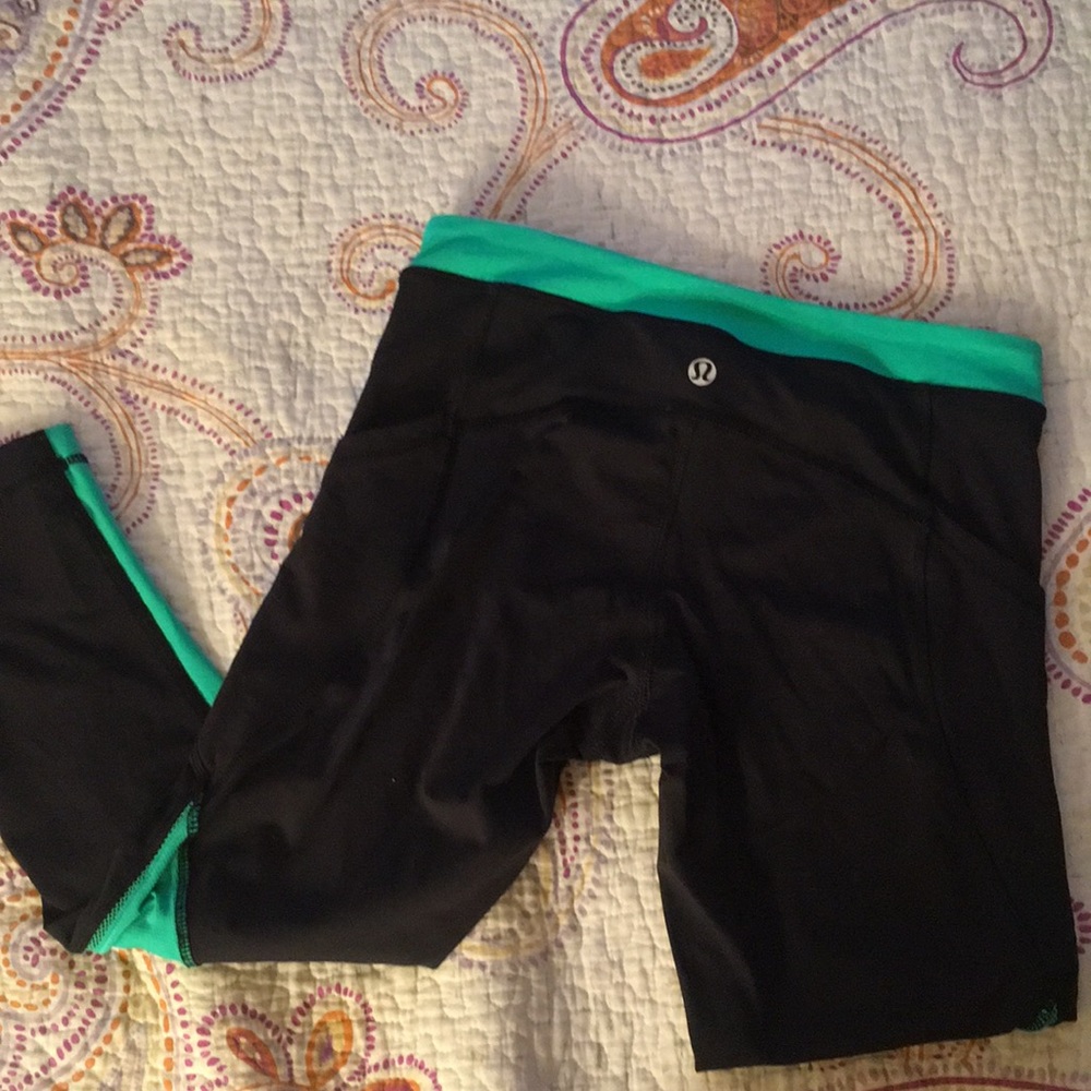 Lululemon crop mesh leggings